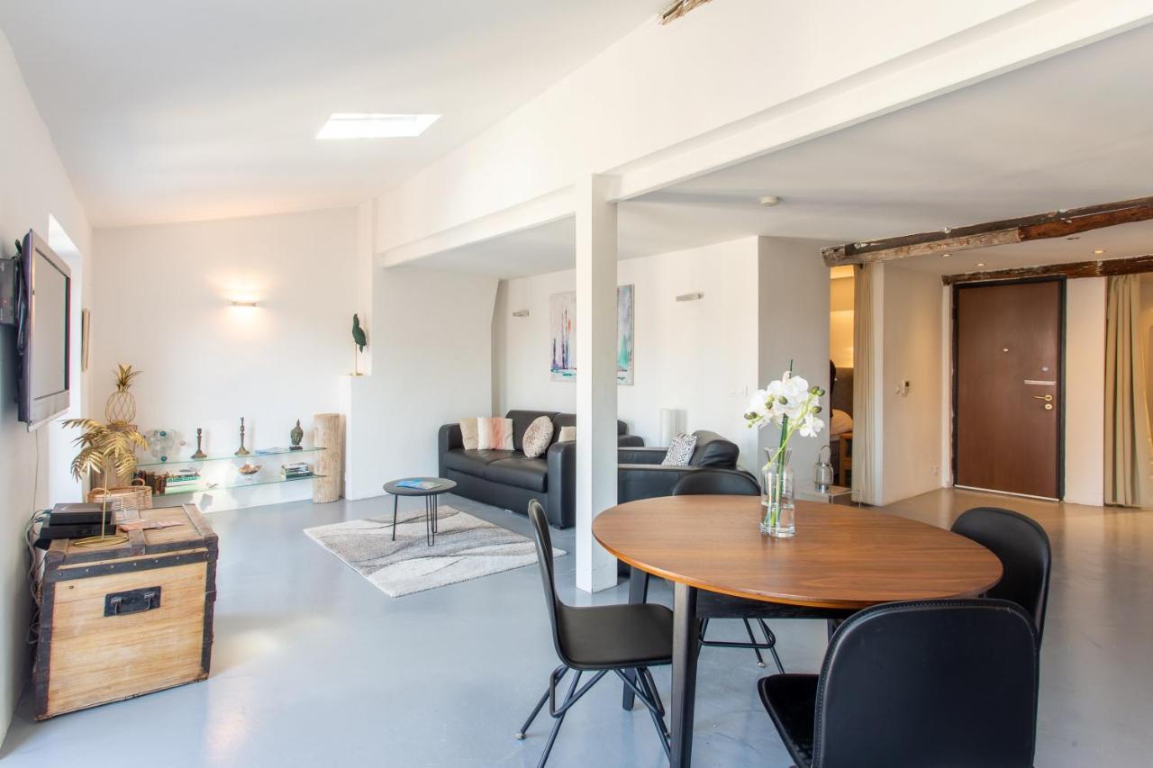 Ross 5- F2, Lumineux, Balcon, Loft, Clim, Vieux-Νίκαια Εξωτερικό φωτογραφία