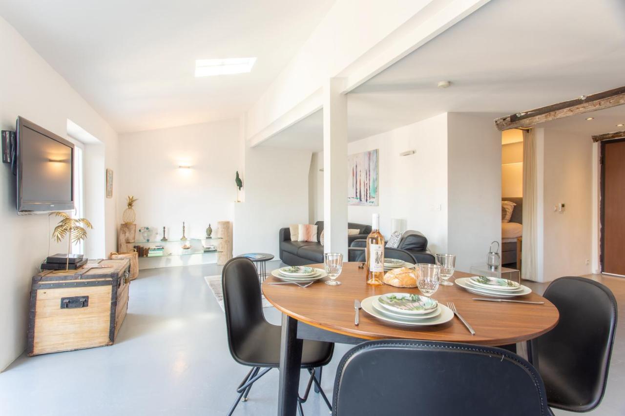 Ross 5- F2, Lumineux, Balcon, Loft, Clim, Vieux-Νίκαια Εξωτερικό φωτογραφία