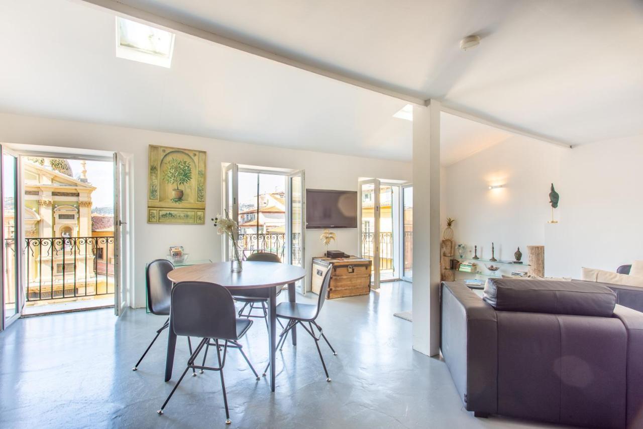 Ross 5- F2, Lumineux, Balcon, Loft, Clim, Vieux-Νίκαια Εξωτερικό φωτογραφία