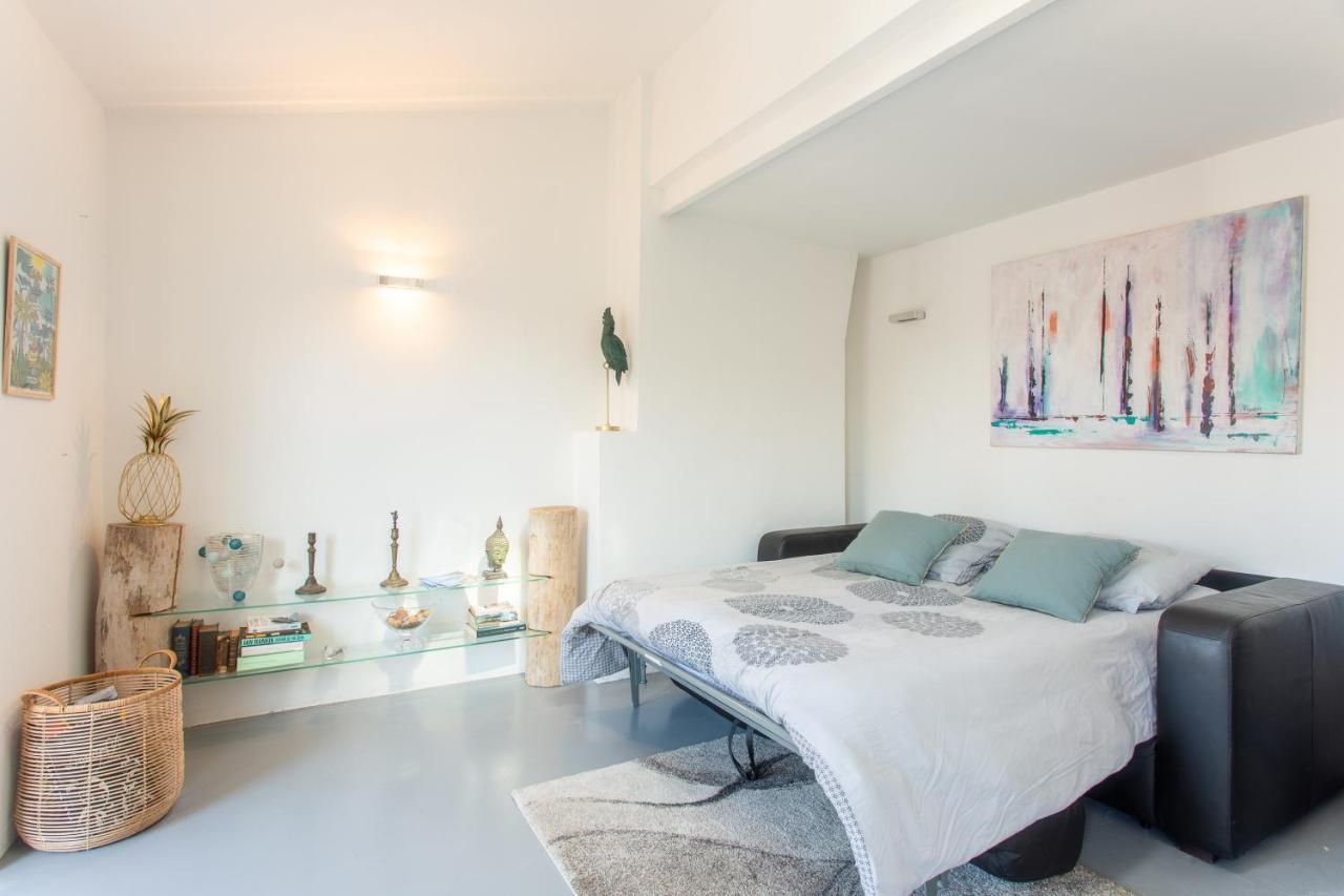 Ross 5- F2, Lumineux, Balcon, Loft, Clim, Vieux-Νίκαια Εξωτερικό φωτογραφία
