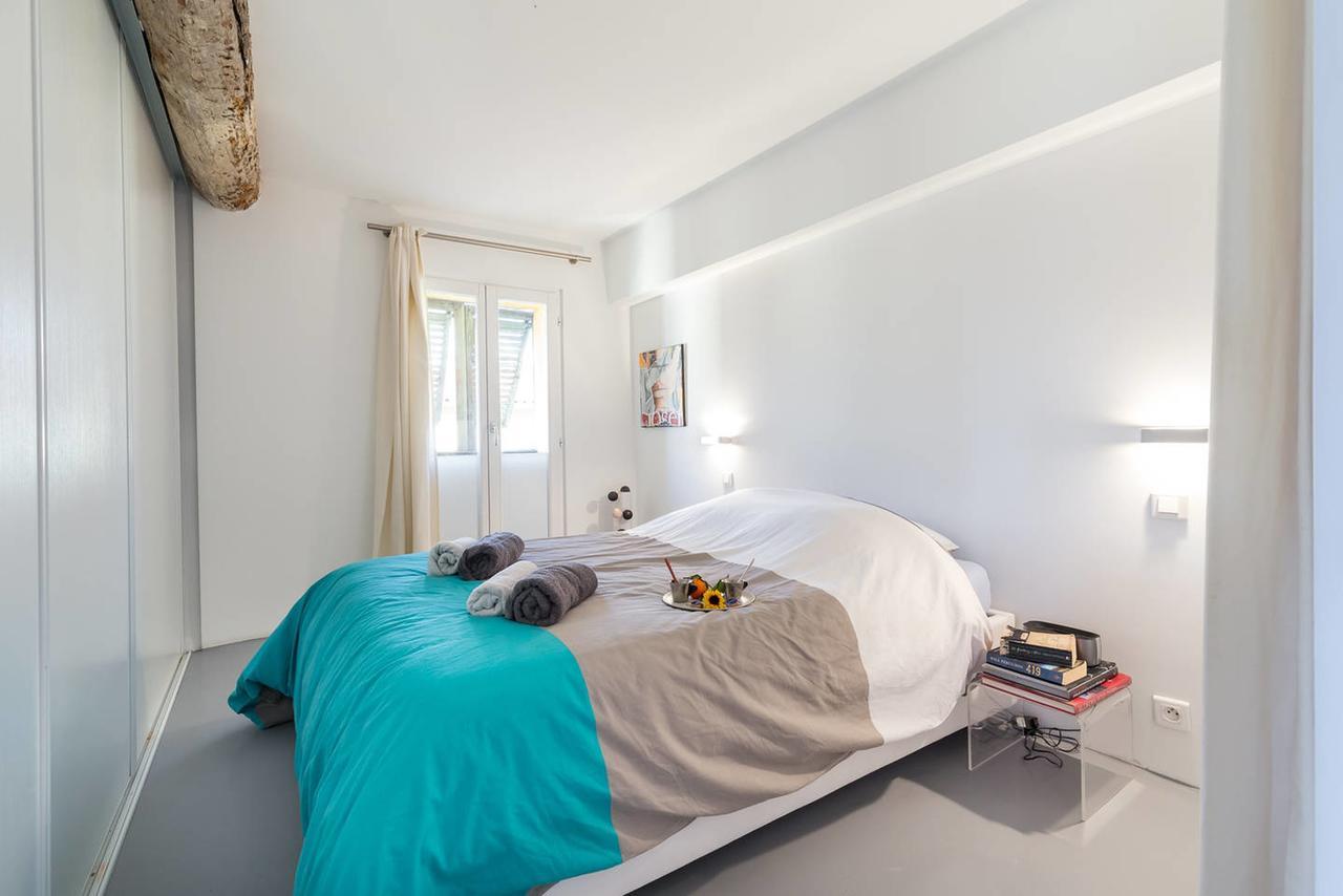 Ross 5- F2, Lumineux, Balcon, Loft, Clim, Vieux-Νίκαια Εξωτερικό φωτογραφία