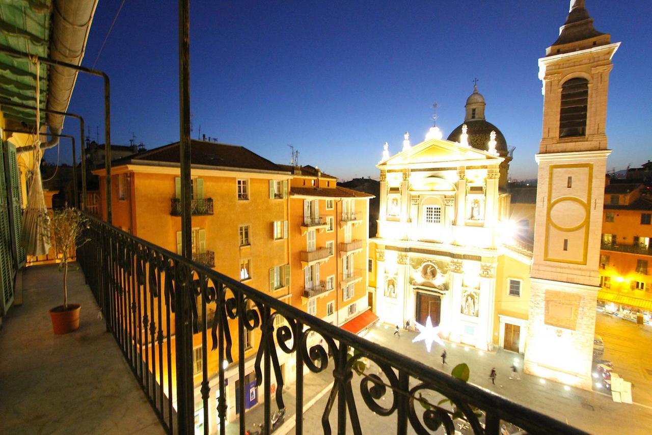 Ross 5- F2, Lumineux, Balcon, Loft, Clim, Vieux-Νίκαια Εξωτερικό φωτογραφία
