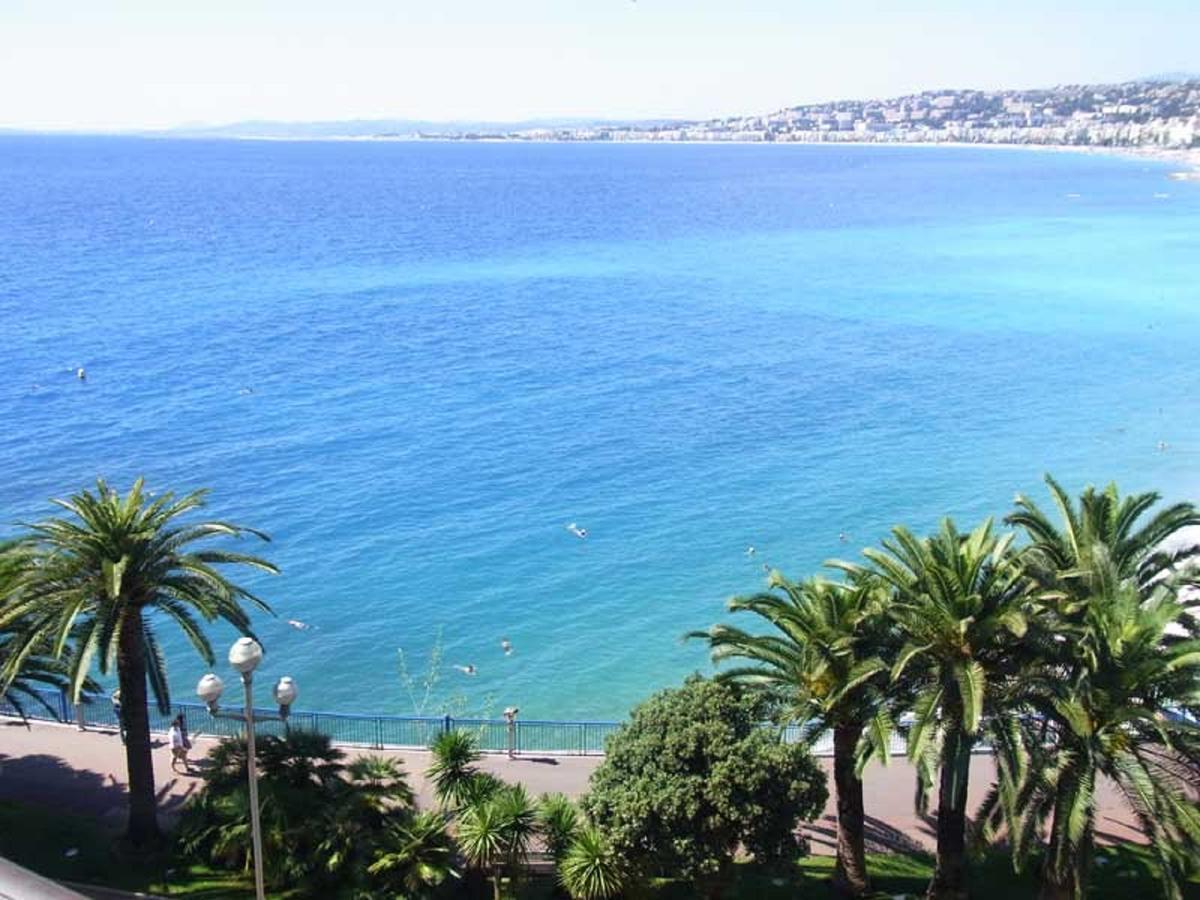 Ross 5- F2, Lumineux, Balcon, Loft, Clim, Vieux-Νίκαια Εξωτερικό φωτογραφία
